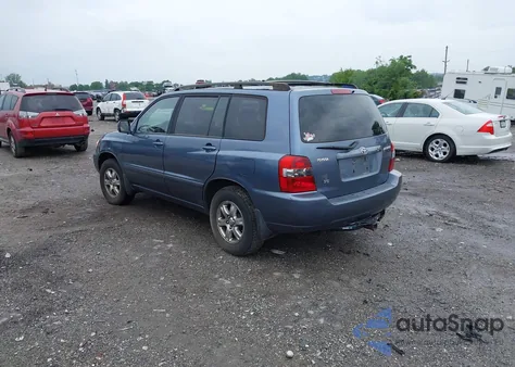 2006 Toyota Highlander V6 из США, поврежденный, VIN JTEDP21A860091541
